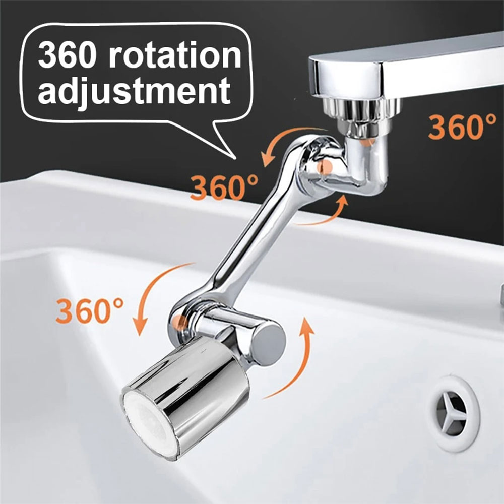 RobAir™: Extension de robinet universel à Rotation de 1080
